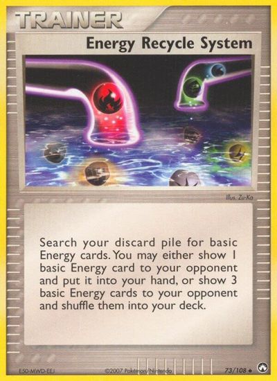 Energy Recycle System card art
