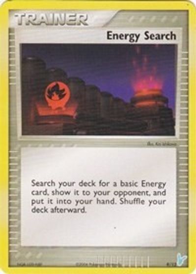 Energy Search (Minun) card art