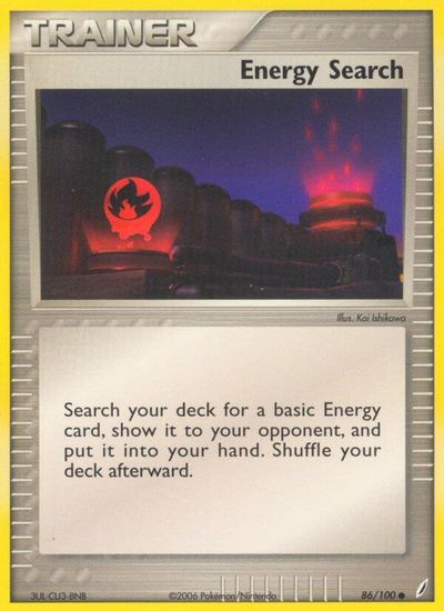 Energy Search card art