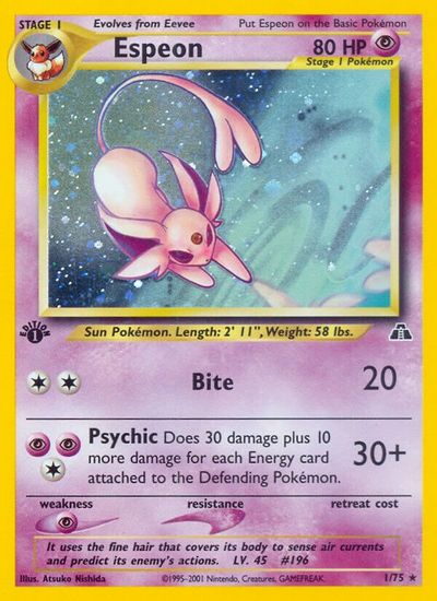 Espeon (1) card art