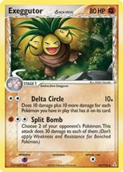 Exeggutor (Delta Species) card art