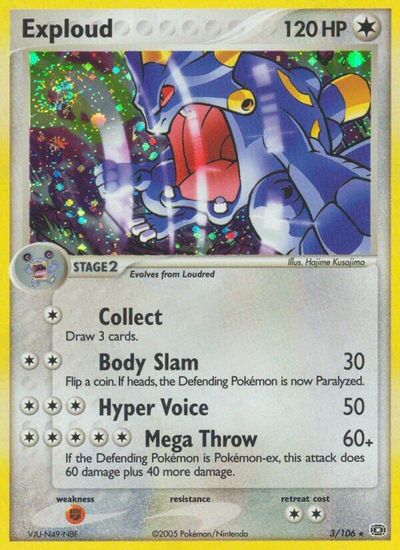 Exploud card art