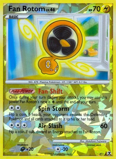 Fan Rotom card art