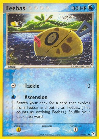 Feebas card art