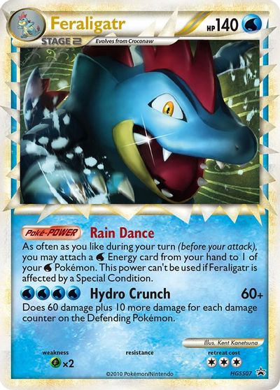 Feraligatr (Prime) - HGSS07 card art