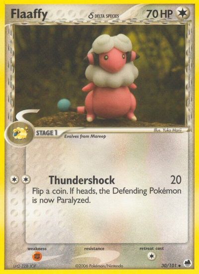 Flaaffy (Delta Species) card art