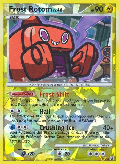 Frost Rotom card art