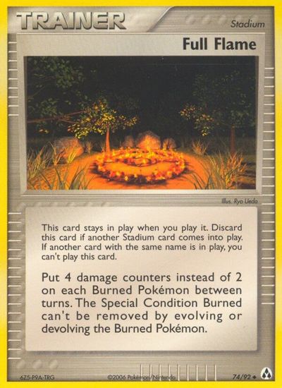 Full Flame card art