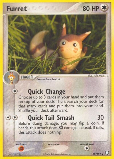 Furret card art