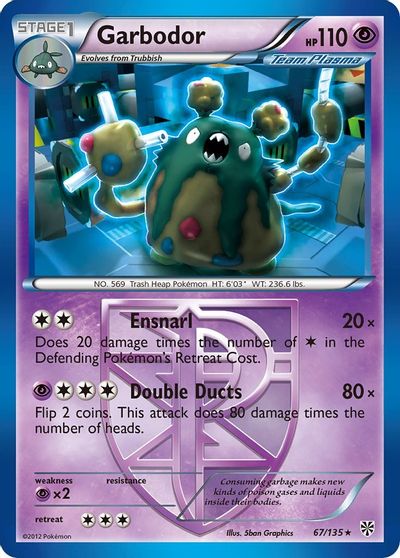 Garbodor (Team Plasma) (67) card art