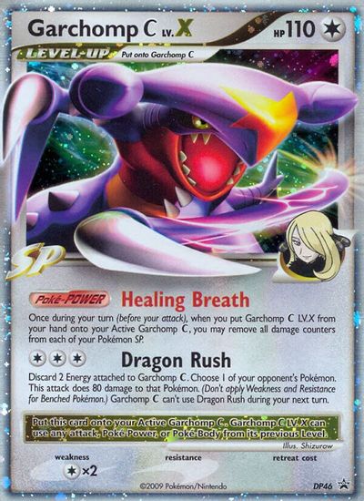 Garchomp C LV.X - DP46 card art