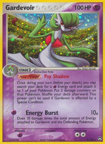 Gardevoir card art
