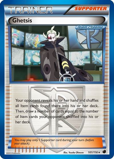 Ghetsis (Team Plasma) card art