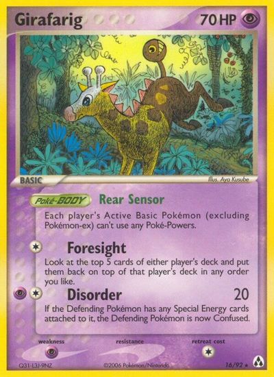 Girafarig card art