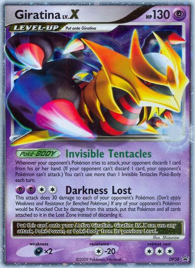 Giratina LV.X - DP38 card art