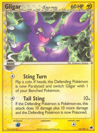 Gligar (Delta Species) card art