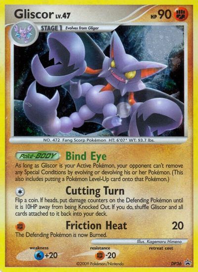 Gliscor - DP36 card art