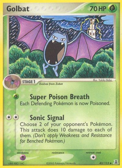 Golbat card art