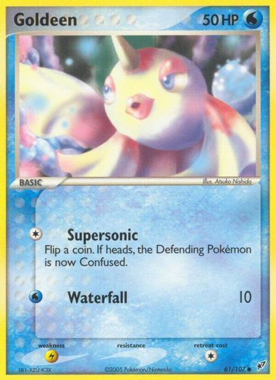 Goldeen card art