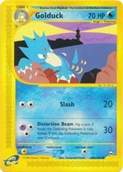 Golduck (50b) card art