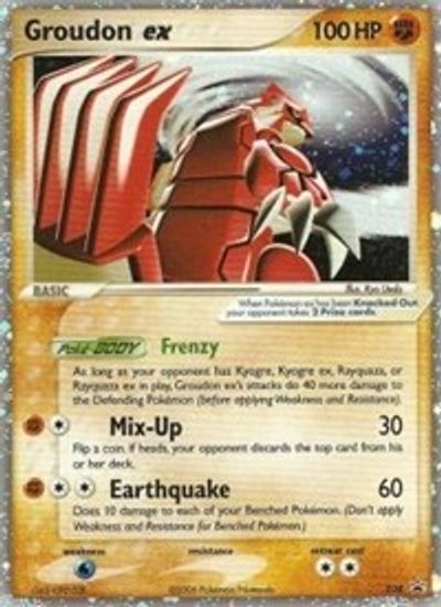 Groudon ex - 038 (EX Collector's Tins) card art