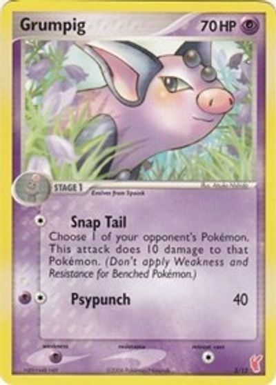 Grumpig card art