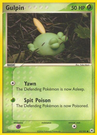 Gulpin card art