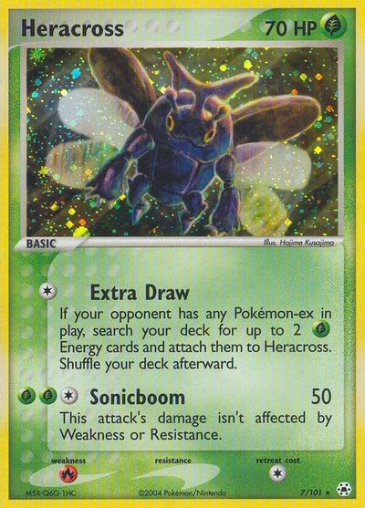 Heracross card art