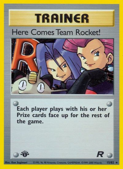 Here Comes Team Rocket! (15) card art