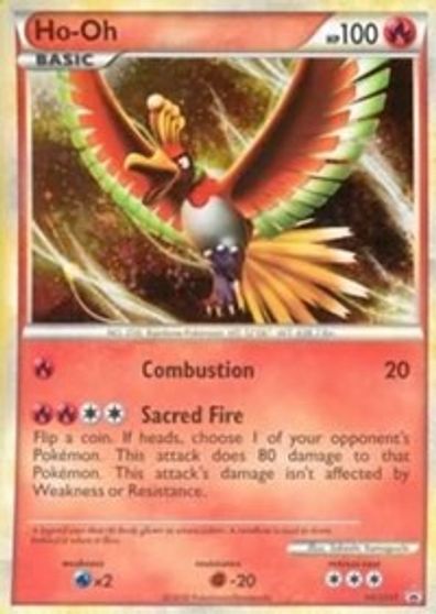 Ho-Oh - HGSS01 card art