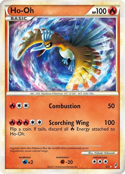 Ho-Oh (Shiny) card art