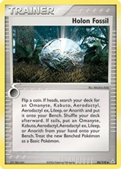 Holon Fossil card art