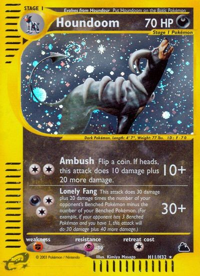 Houndoom (H11) card art