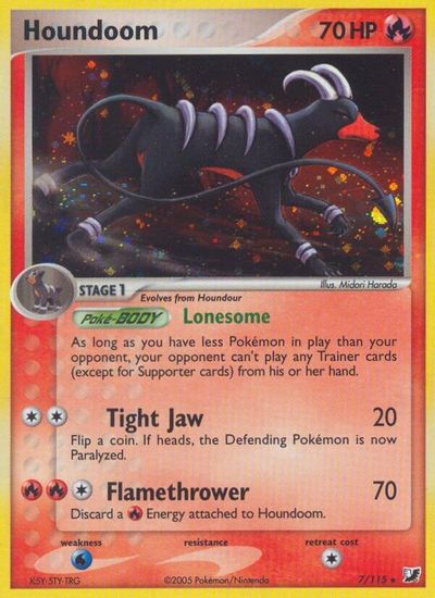 Houndoom card art