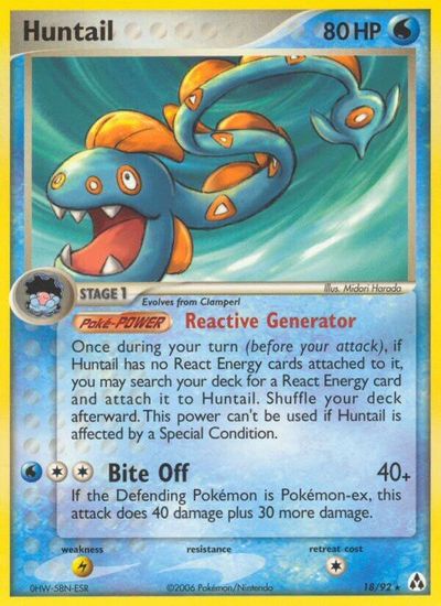 Huntail card art