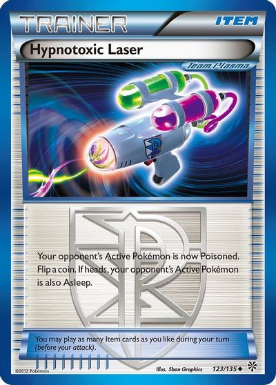 Hypnotoxic Laser (Team Plasma) card art