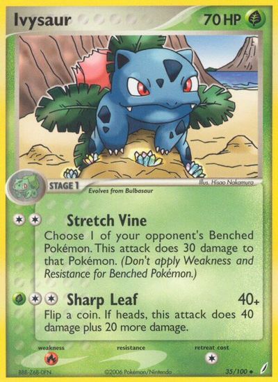 Ivysaur - 035/100 card art