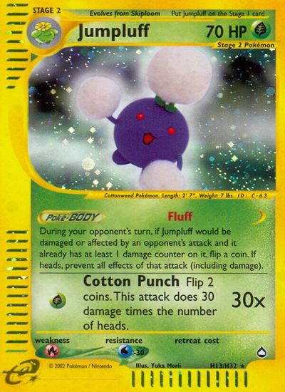 Jumpluff (H13) card art