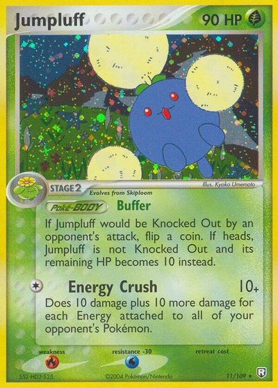 Jumpluff card art