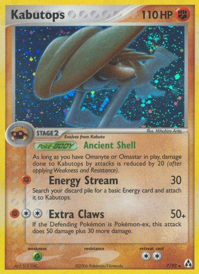Kabutops card art