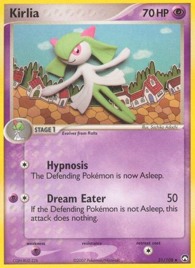 Kirlia card art
