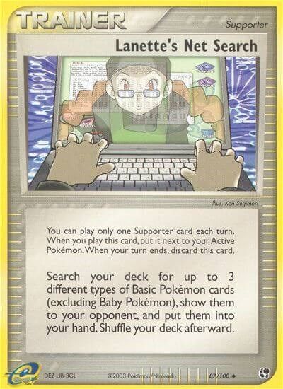 Lanette's Net Search card art
