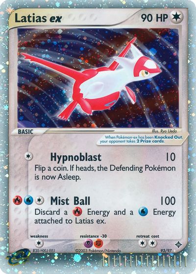 Latias ex card art