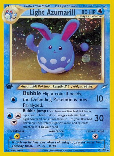 Light Azumarill card art