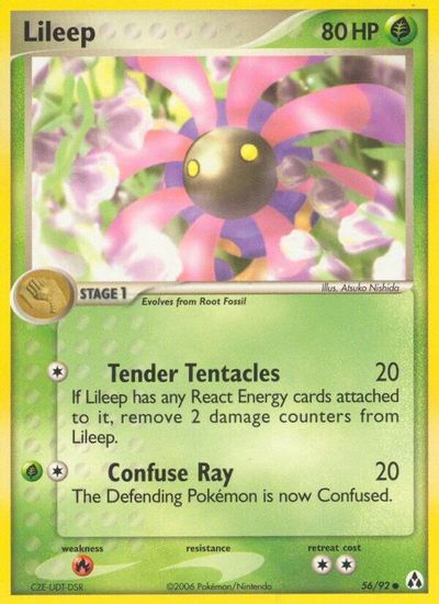 Lileep card art