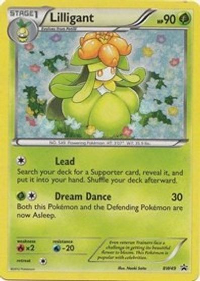Lilligant - BW49 card art