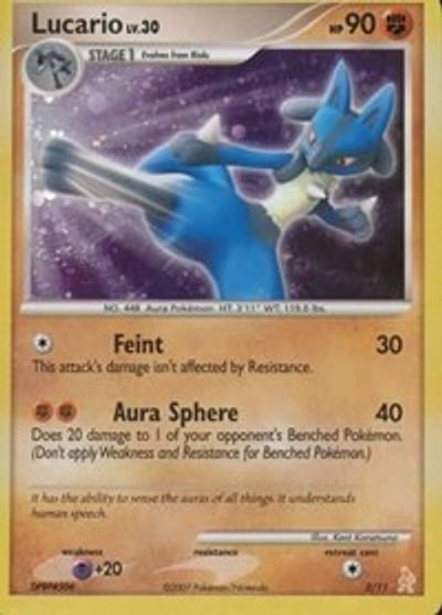 Lucario card art