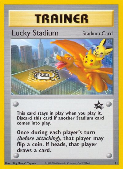Lucky Stadium card art