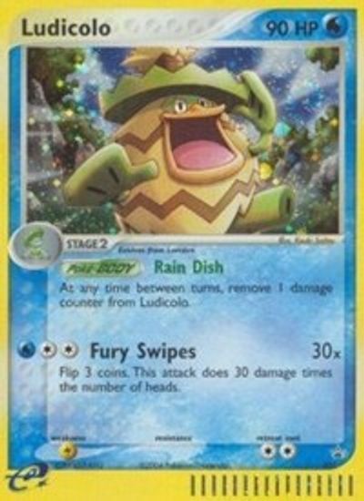 Ludicolo - 020 (EX Series Value Pack) card art