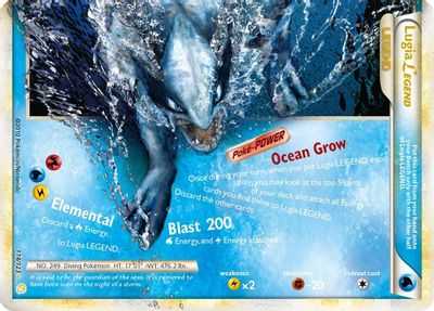 Lugia Legend (Bottom) card art